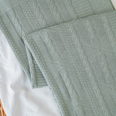 Manta de Linha Luxo - Verde